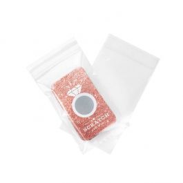 Sachet zip à transparence cristalline 100 microns 7,6x12,7cm (100 pièces) [Z4C35]