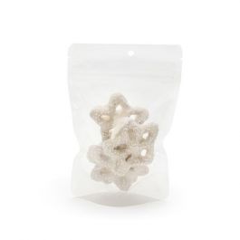 Doypack transparent 10.2 x 6 x 15.2cm (57 g) Trou Suspension Rond (100 Pièces) [ZBG2H]