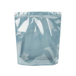 Standbodenbeutel Transparent/Mattschwarz 37.5x12.7x42.5cm (50 Stück) [ZBGB9]