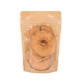 Doypack en papier Kraft avec transparence, 10,2 x 6 x 15,2 cm (57 g) (100 Pieces) [ZBGKC2]
