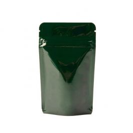 Doypack vert métallisé 8 x 5 x 13 cm (28 g) (100 Pieces) [ZBGM1HG]