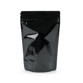 Doypack noir métallisé 150 x 90 x 232 mm (100 Pieces) [ZBGM7B]