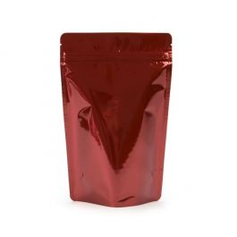 Doypack rouge métallisé 15 x 9 x 23.2 cm (312 g) (100 Pieces) [ZBGM7R]