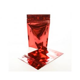 Doypack rouge métallisé 22.9 x 12.1 x 34.3 cm (907 g) (100 Pièces) [ZBGM6R]