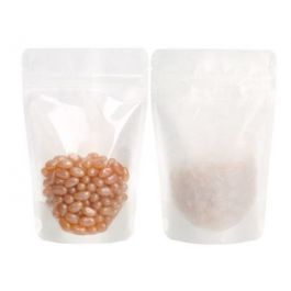 Sac en papier de riz blanc 11.9 x 7.6 x 18.4 cm (114 g) (100 Pieces) [ZBGR46WC]