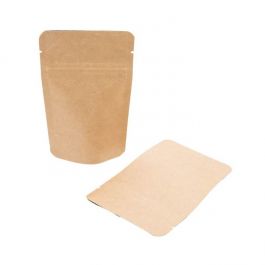 Doypack kraft, 10.2 x 6 x 15.2 cm (57 g) (100 Pieces) [ZBGSK2]