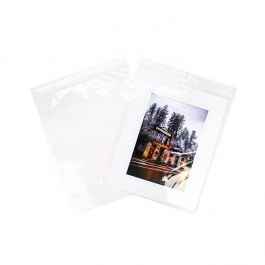 Sachet zip à transparence cristalline avec trou d'aération 30,5x38,1cm (100 pièces) [ZC1215V]