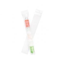 Sachet zip à transparence cristalline avec trou d'aération 5,1x30,5cm (100 pièces) [ZC212V]
