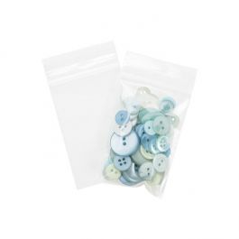 Sachet zip à transparence cristalline 5x7,5 cm (100 pièces) [ZC23]