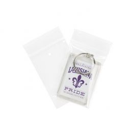 Sachet zip à transparence cristalline avec trou d'aération 5,1x7,6cm (100 pièces) [ZC23V]