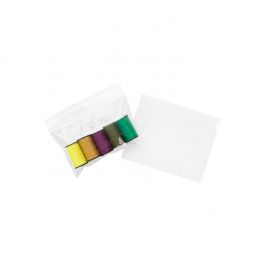 Sachet zip à transparence cristalline avec trou d'aération 7,6x5,1cm (100 pièces) [ZC32V]