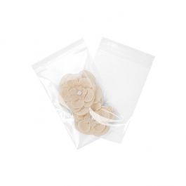 Sachet zip à transparence cristalline 12,7x20,3cm (100 pièces) [ZC58]
