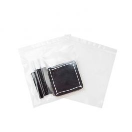 Sachet zip à transparence cristalline 20,3x20,3cm (100 pièces) [ZC88]