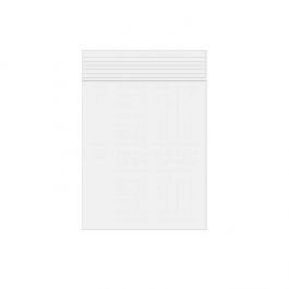 Sachet zip transparent en PE-BD 20,3x25,4cm (100 pièces) [6PE810]