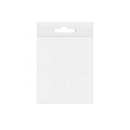 Sachet zip à transparence cristalline avec trou de suspension européen 10,2x15,2cm (100 pièces) [ZE46]