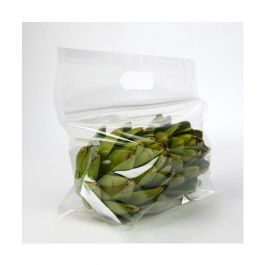 Sachet zip à transparence cristalline rigide avec poignée 27,9x10,3x15,2 cm (100 Pièces) [ZFG4]