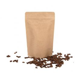 Pochettes Doypack en kraft 13 x 7,9 x 20,6 cm avec valve (100 pièces) [ZBGM3K]