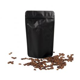 Pochettes Doypack noires 13 x 7,9 x 20,6 cm avec valve (100 pièces) [ZBGM3MBV]
