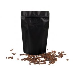 Pochettes doypack noires 14,9 x 8,9 x 23,2 cm avec valve (100 pièces) [ZBGM7MBV]