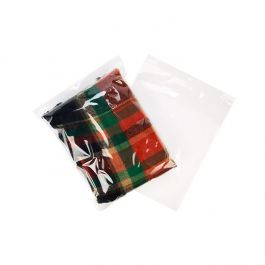 Sachet zip à transparence cristalline avec trou de suspension 30,5x38,1cm (100 pièces) [ZR1215]