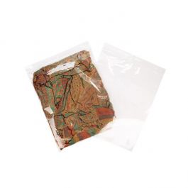 Sachet zip à transparence cristalline avec trou de suspension européen + trou d'aération 30,5x38,1cm (100 pièces) [ZR1215V]