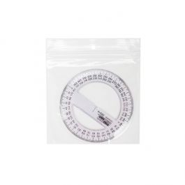 Sachet zip à transparence cristalline avec trou de suspension 12,7x12,7cm (100 pièces) [ZR55]