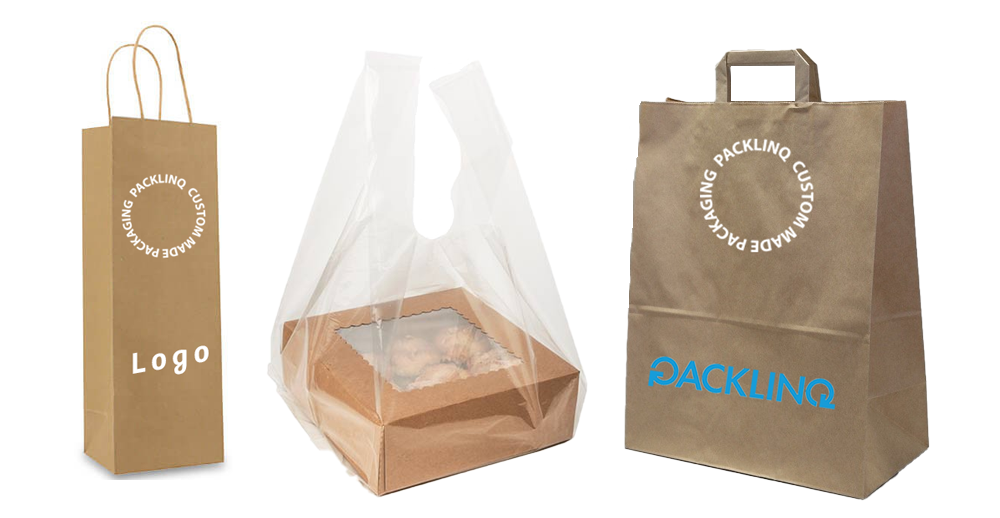 Exemples de sacs à provisions imprimés